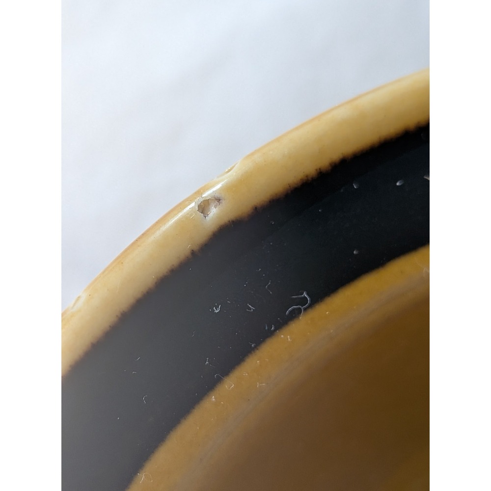 Designers Collection Stoneware Japan Honey Oval Serving Bowl Hand Decorat 9.75in - Picture 7 of 9
